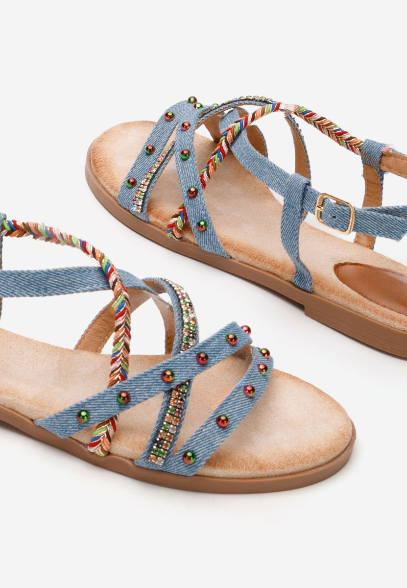 Sandali bassi Rozanne denim