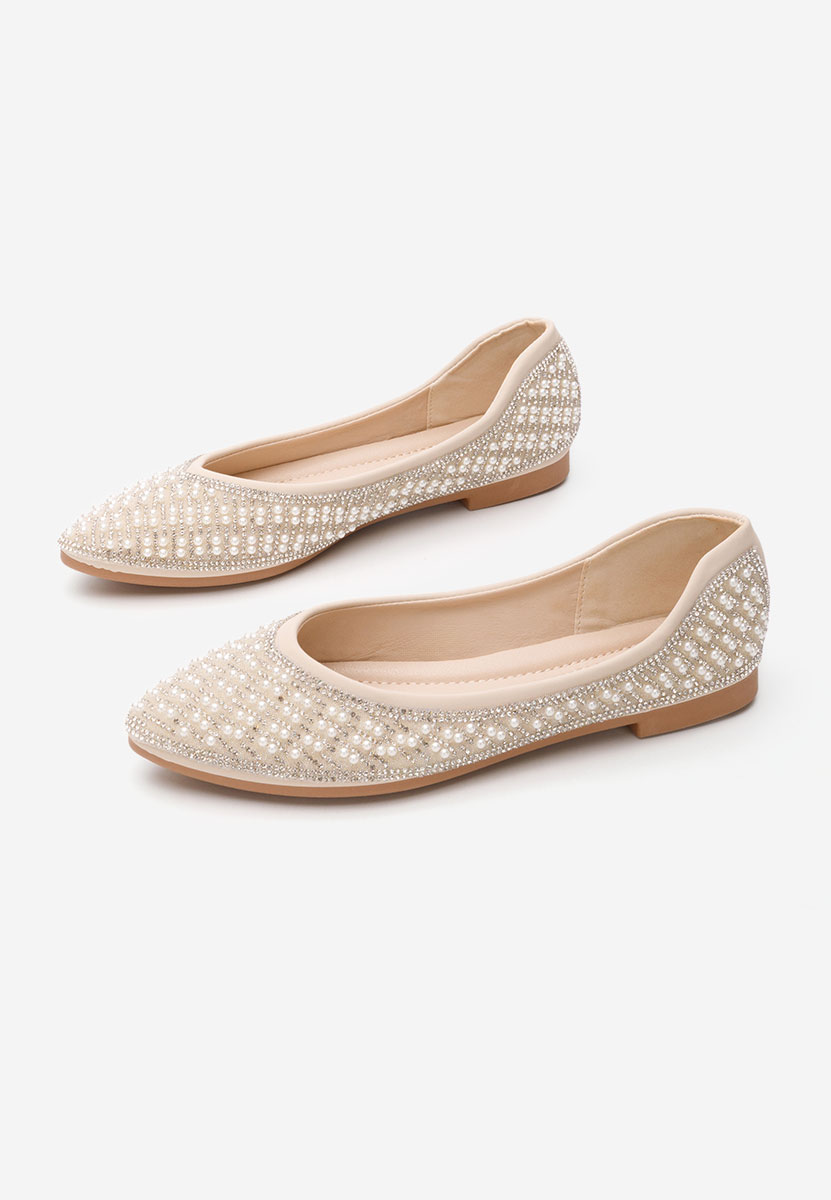 Ballerine eleganti Charity beige