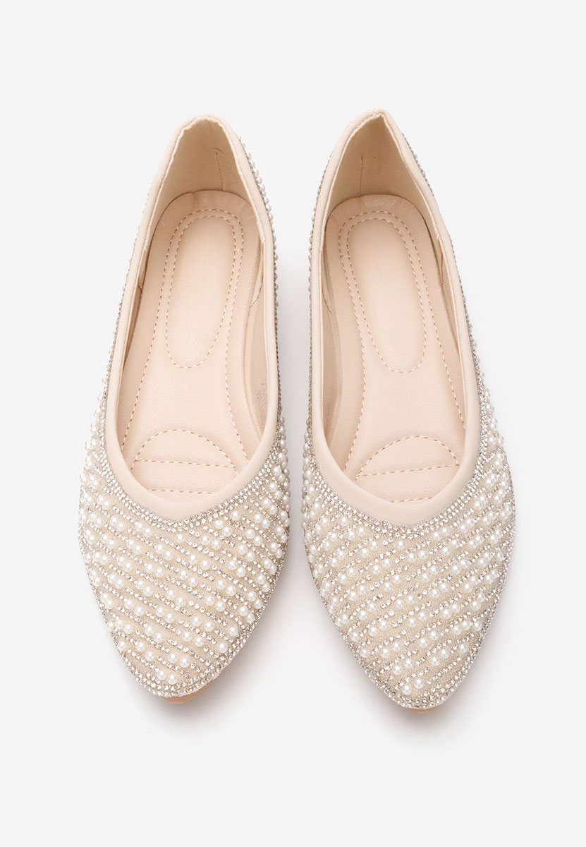 Ballerine eleganti Charity beige