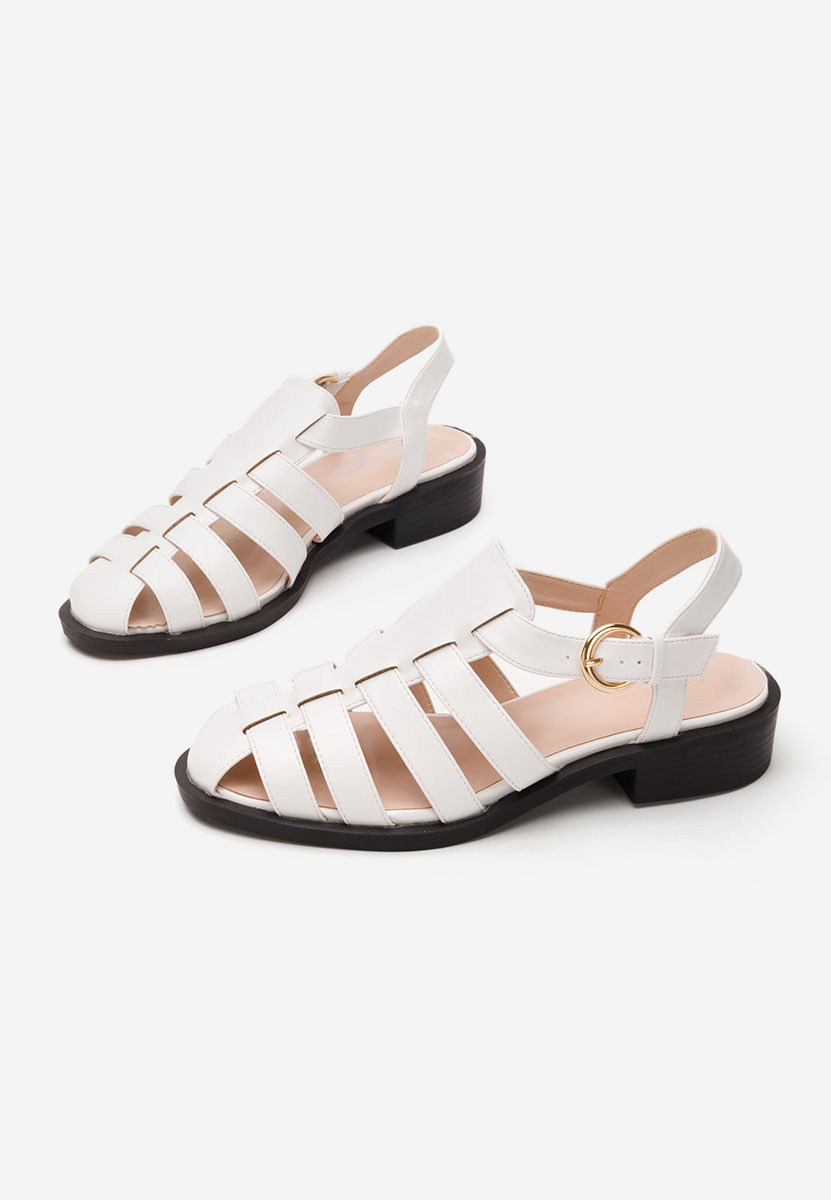 Scarpe basse donna Angelynna bianchi