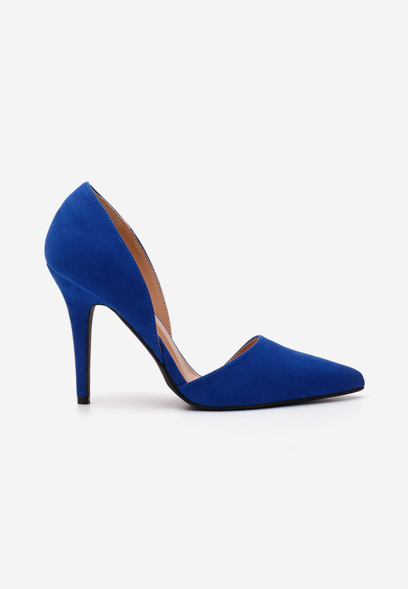 Décolleté tacco a spillo Theola blu