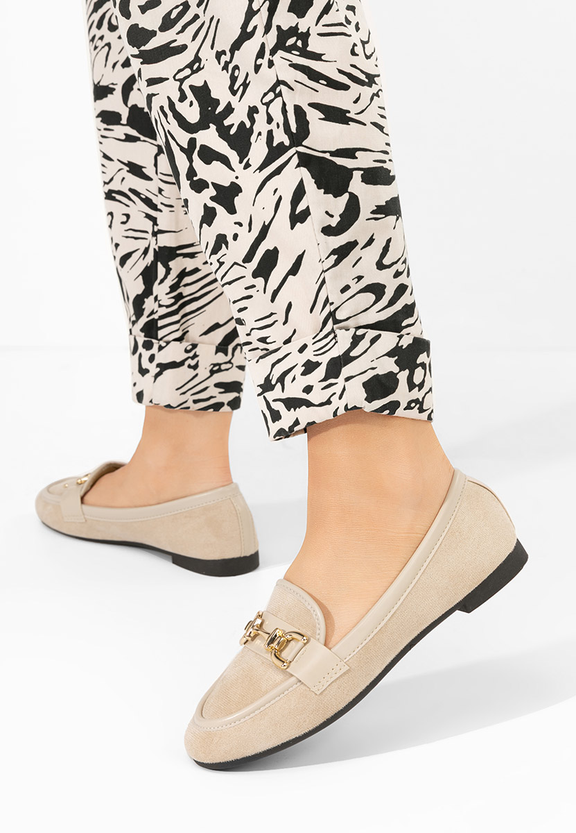 Mocassini da donna Maribel V2 beige