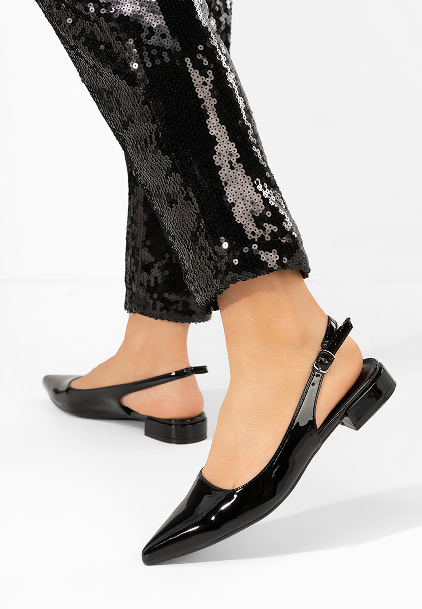 Décolleté Slingback Danya nero