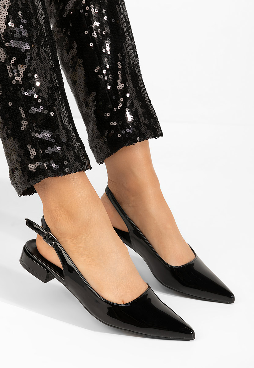 Décolleté Slingback Danya nero