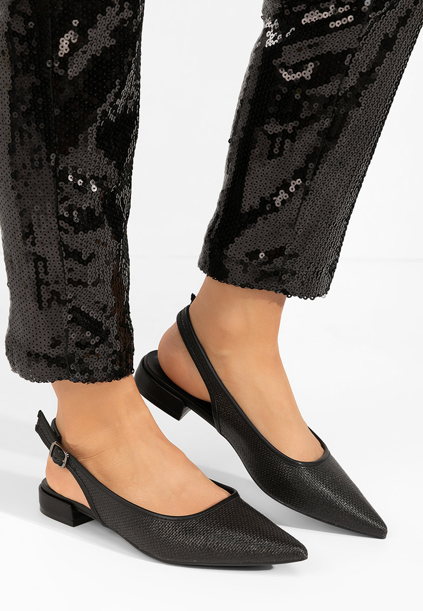 Décolleté Slingback Kattina nero