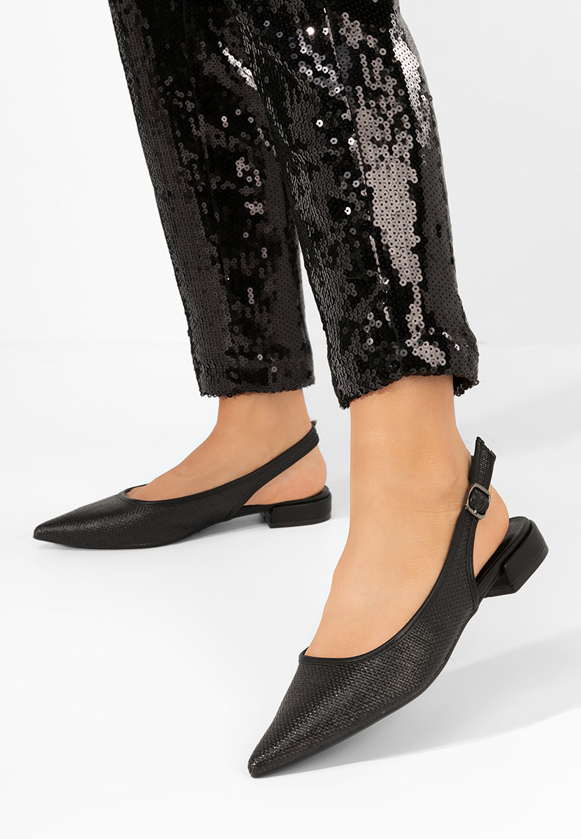 Décolleté Slingback Kattina nero