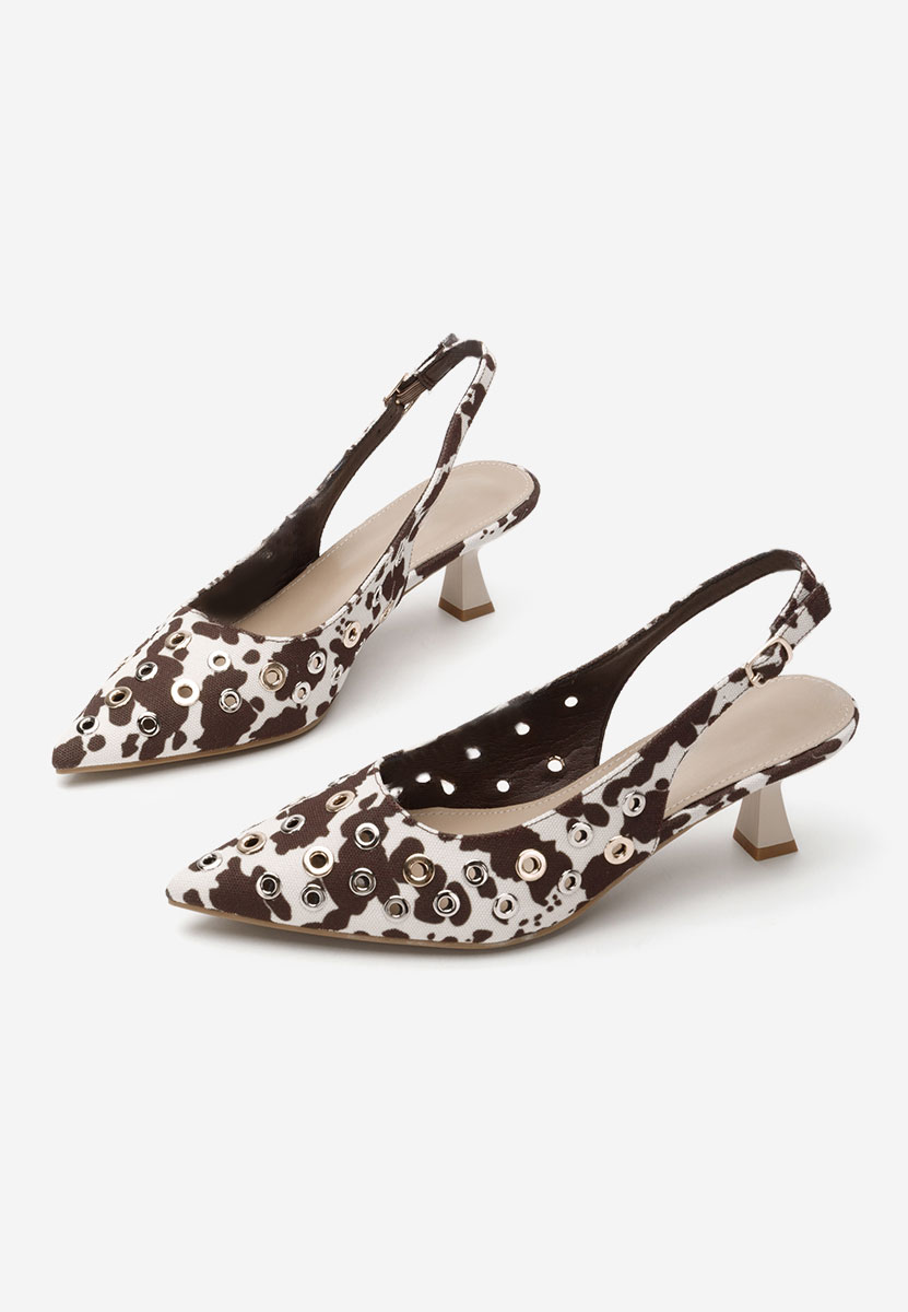 Décolleté Slingback Laedi marrone