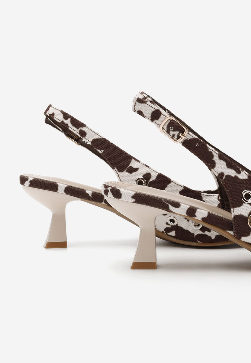 Décolleté Slingback Laedi marrone