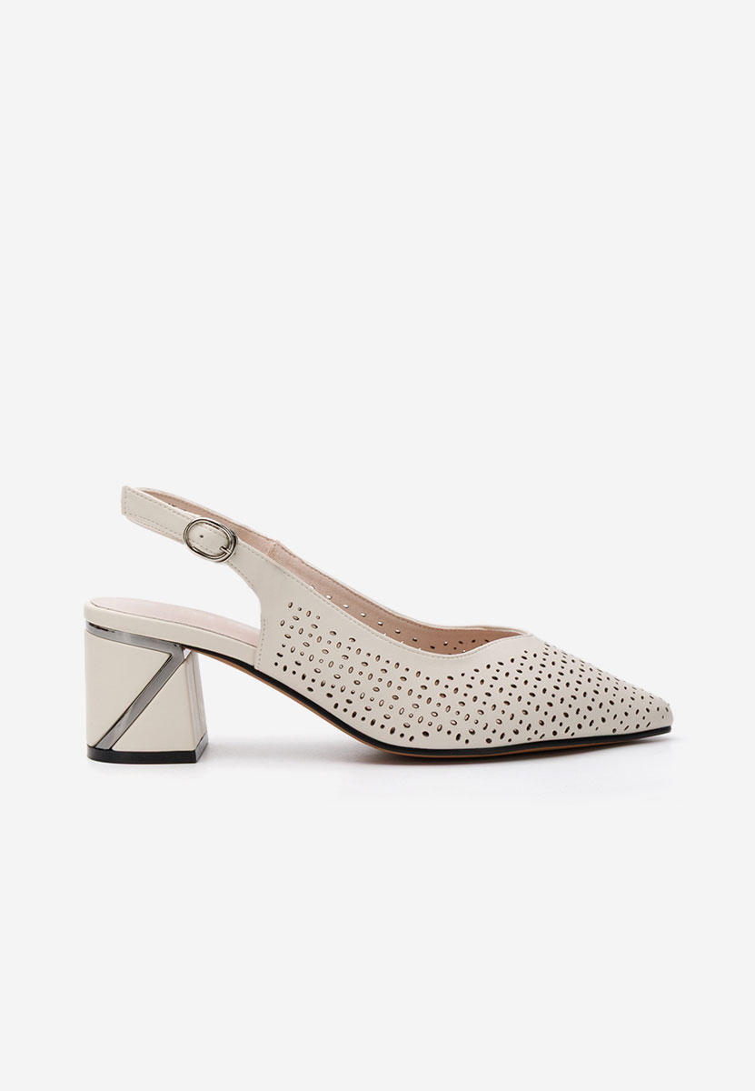 Décolleté Slingback Fermina beige