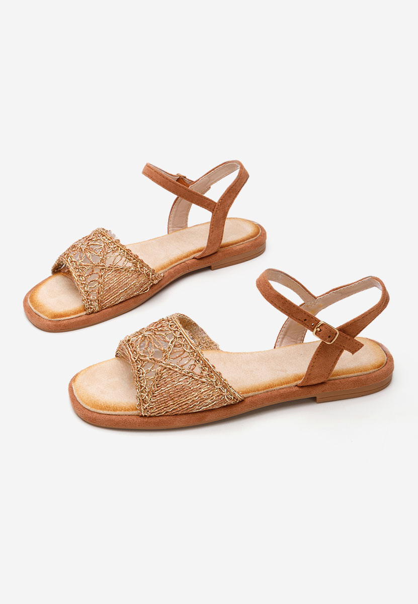 Sandali bassi Welisa camel