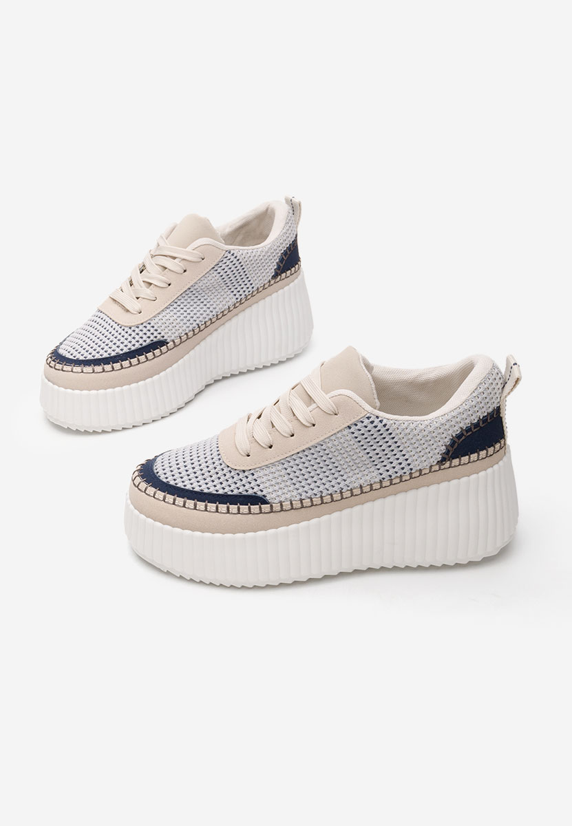 Sneakers con plateau Tamylsa blu