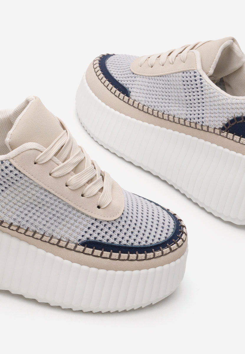 Sneakers con plateau Tamylsa blu