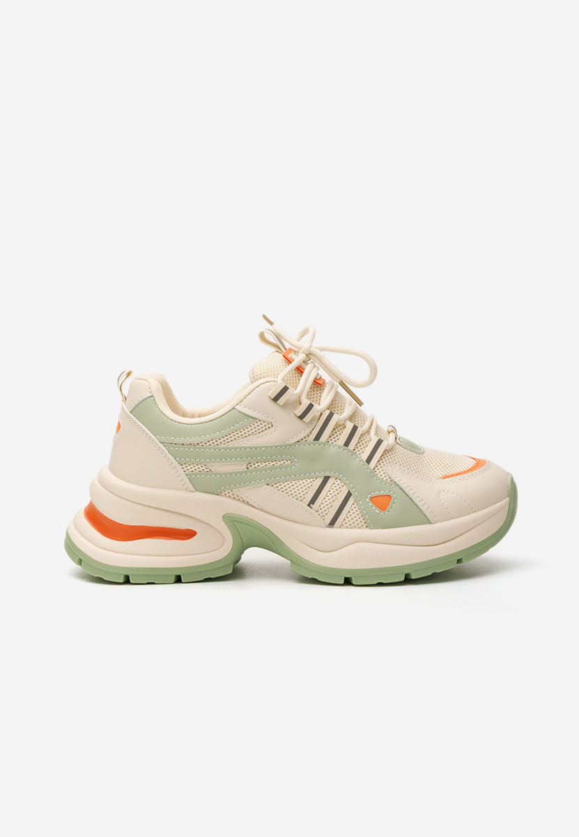 Sneakers con zeppa Jenniffer verdi