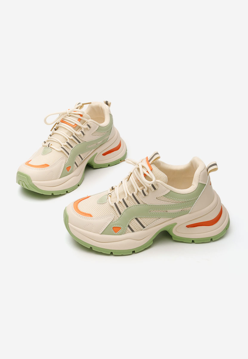 Sneakers con zeppa Jenniffer verdi