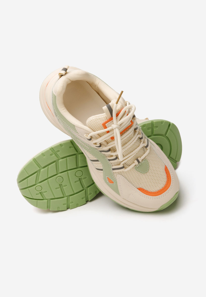 Sneakers con zeppa Jenniffer verdi