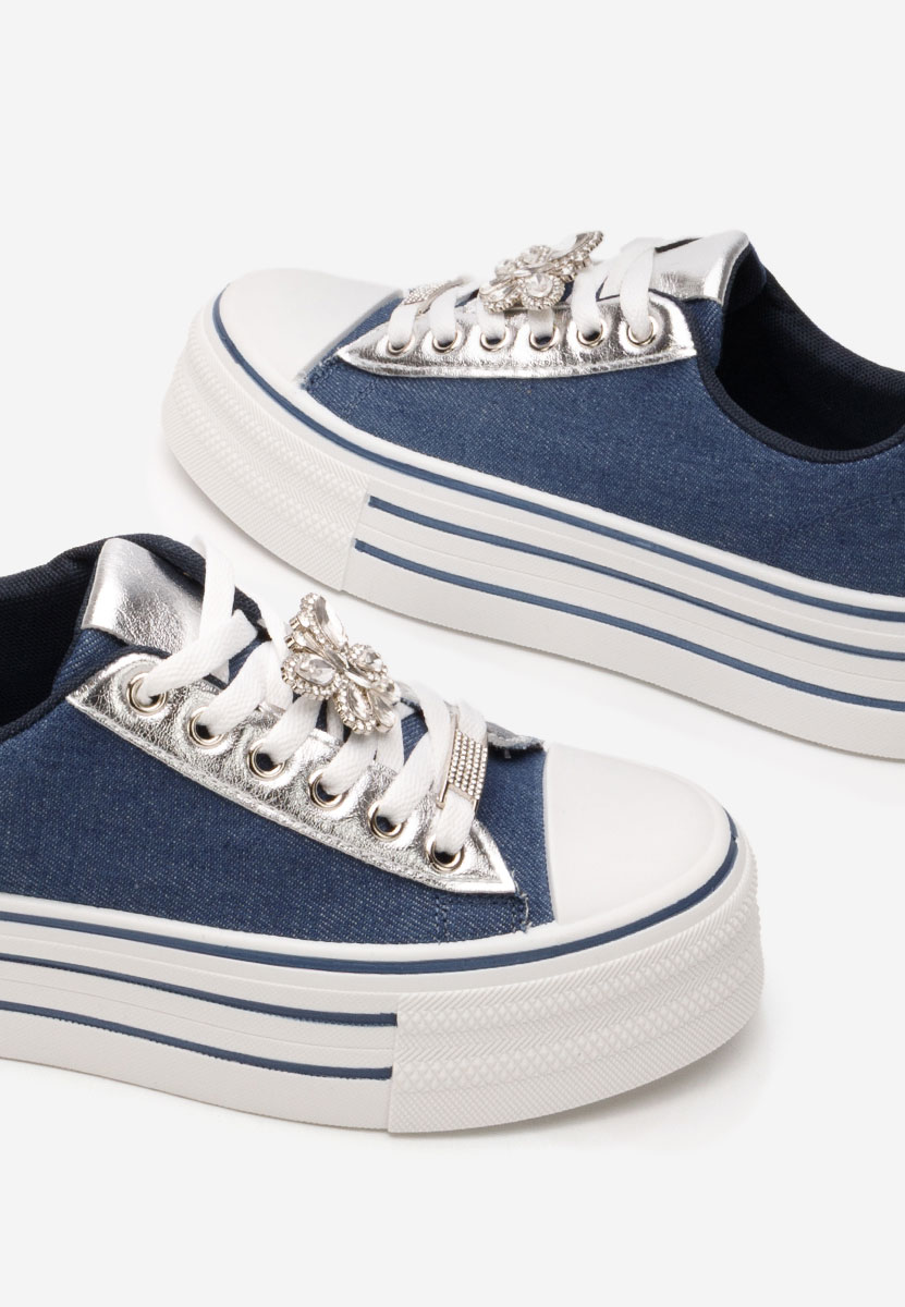 Scarpe da ginnastica donna Pamelia denim