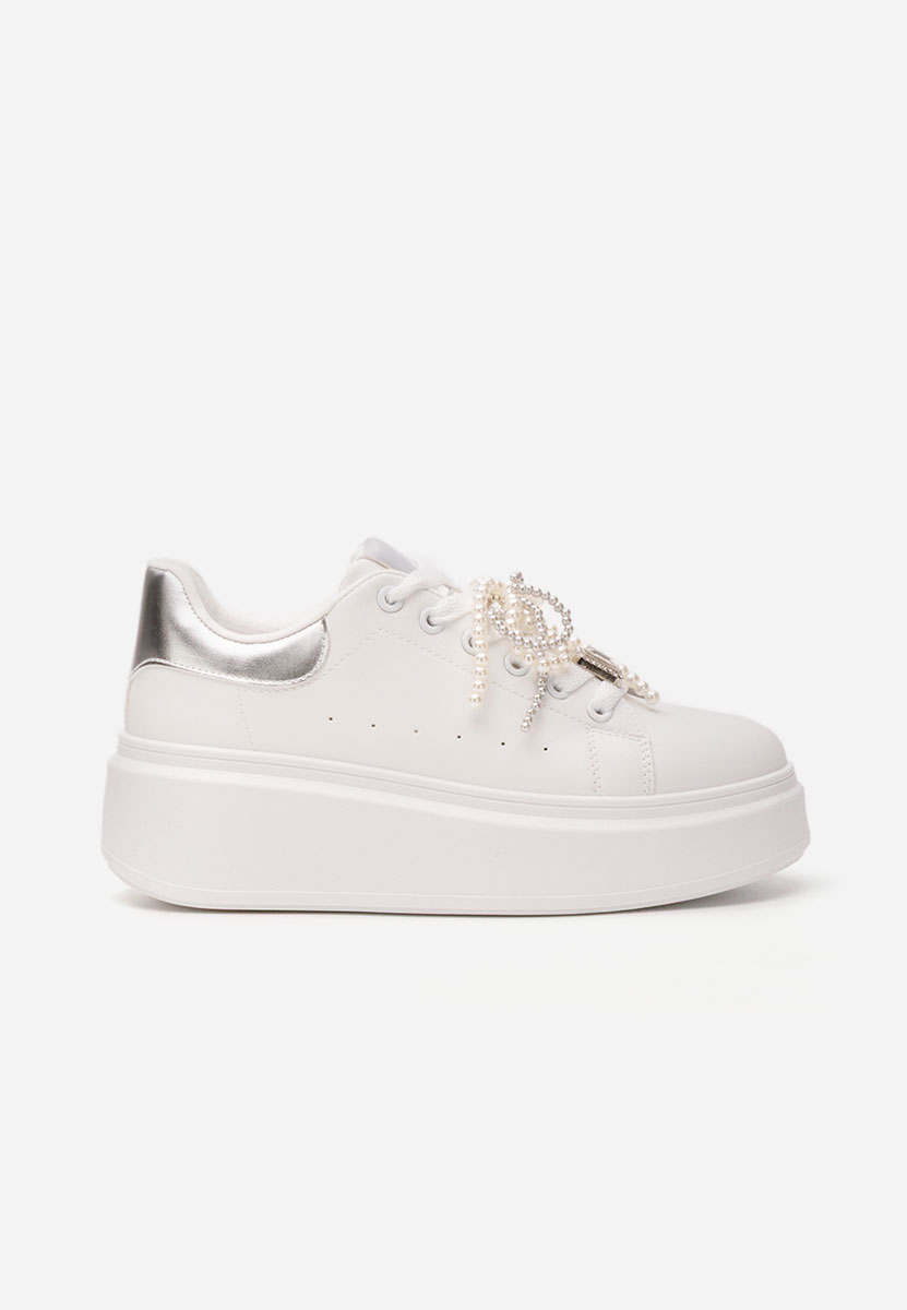 Sneakers con plateau Florysa bianchi