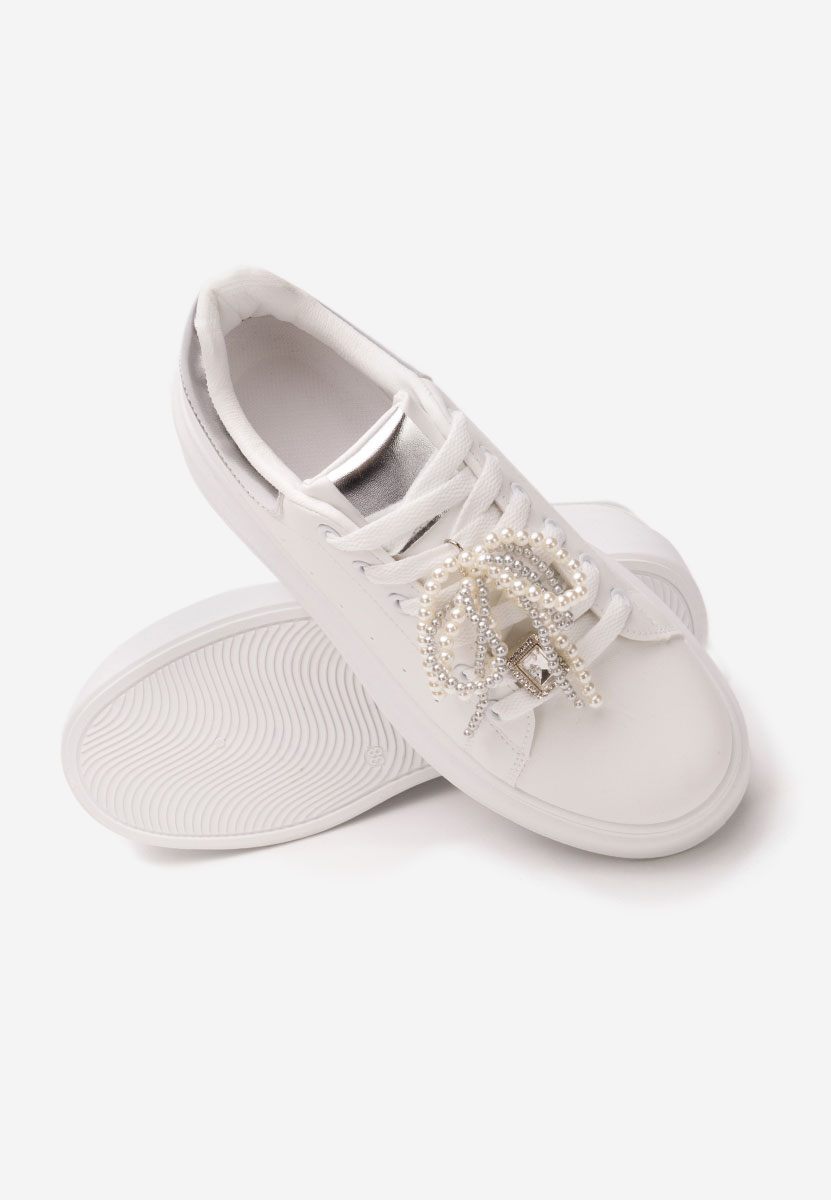 Sneakers con plateau Florysa bianchi