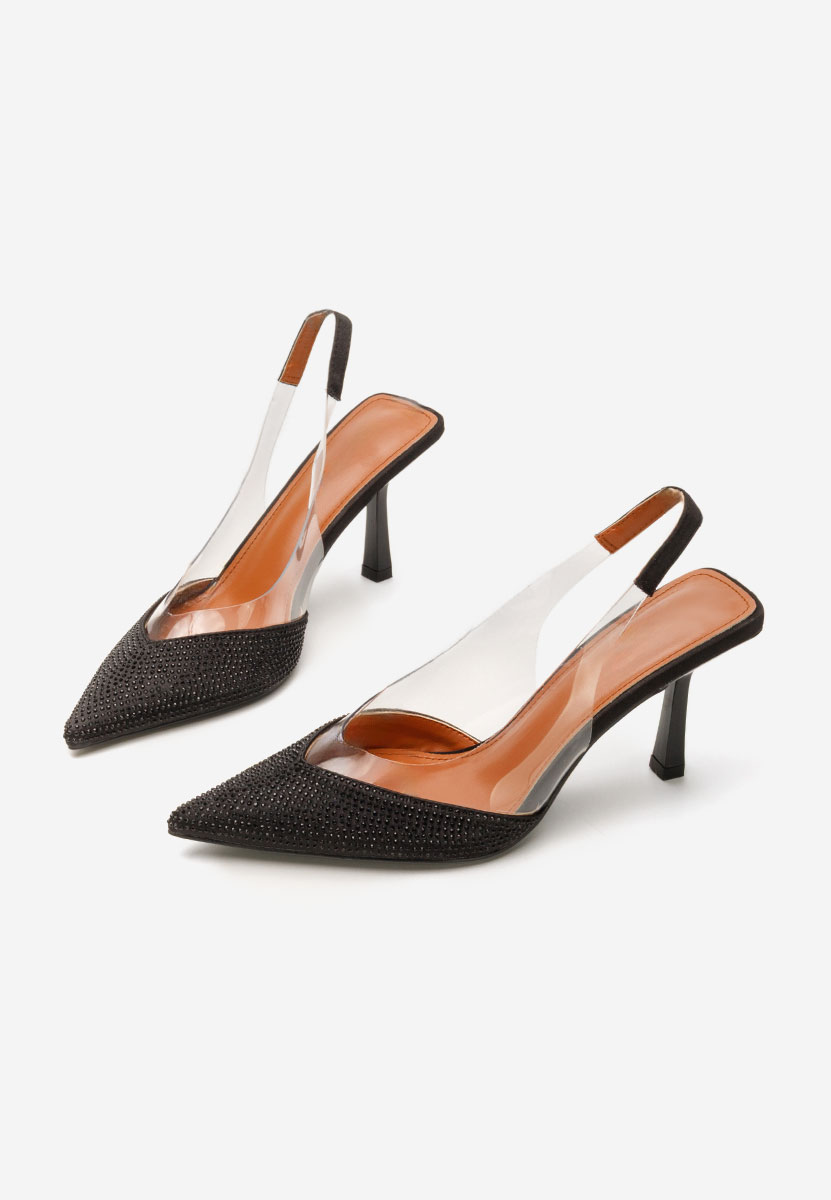 Décolleté Slingback Marylena nero