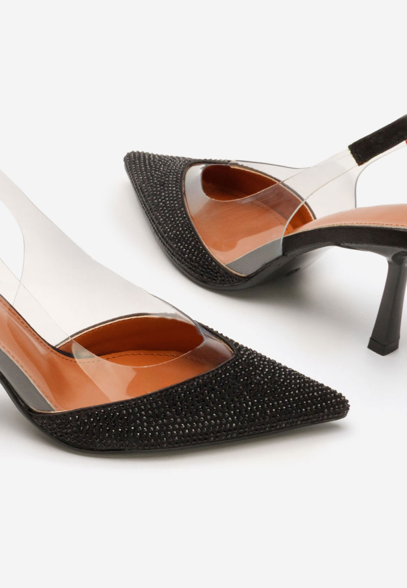 Décolleté Slingback Marylena nero