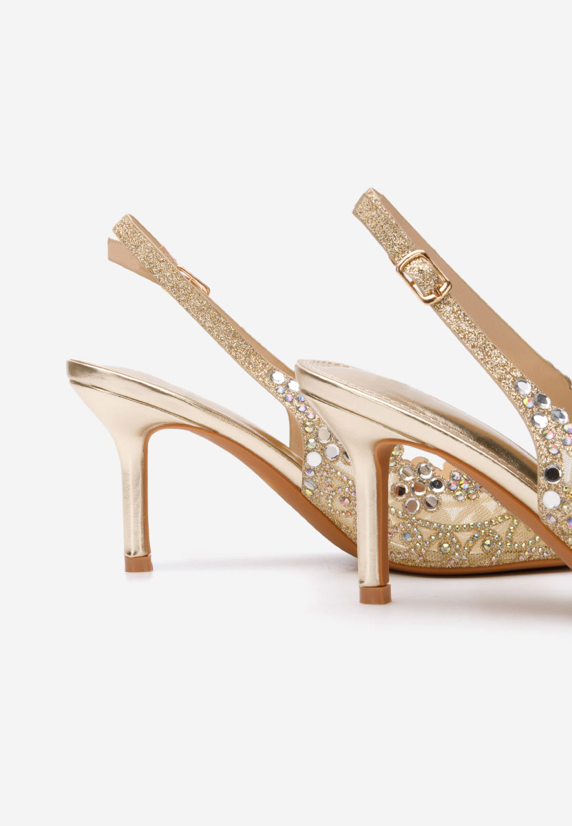 Décolleté Slingback Tresia oro
