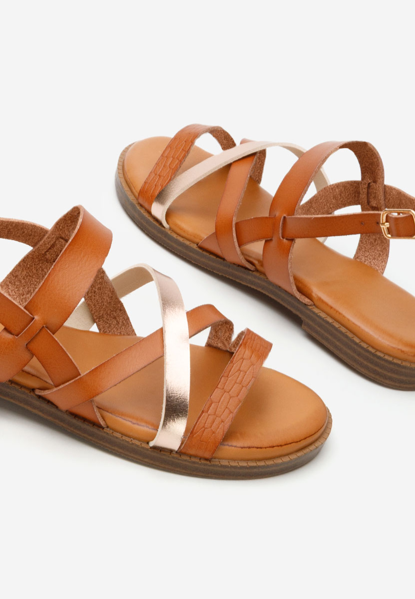 Sandali bassi Zilky camel