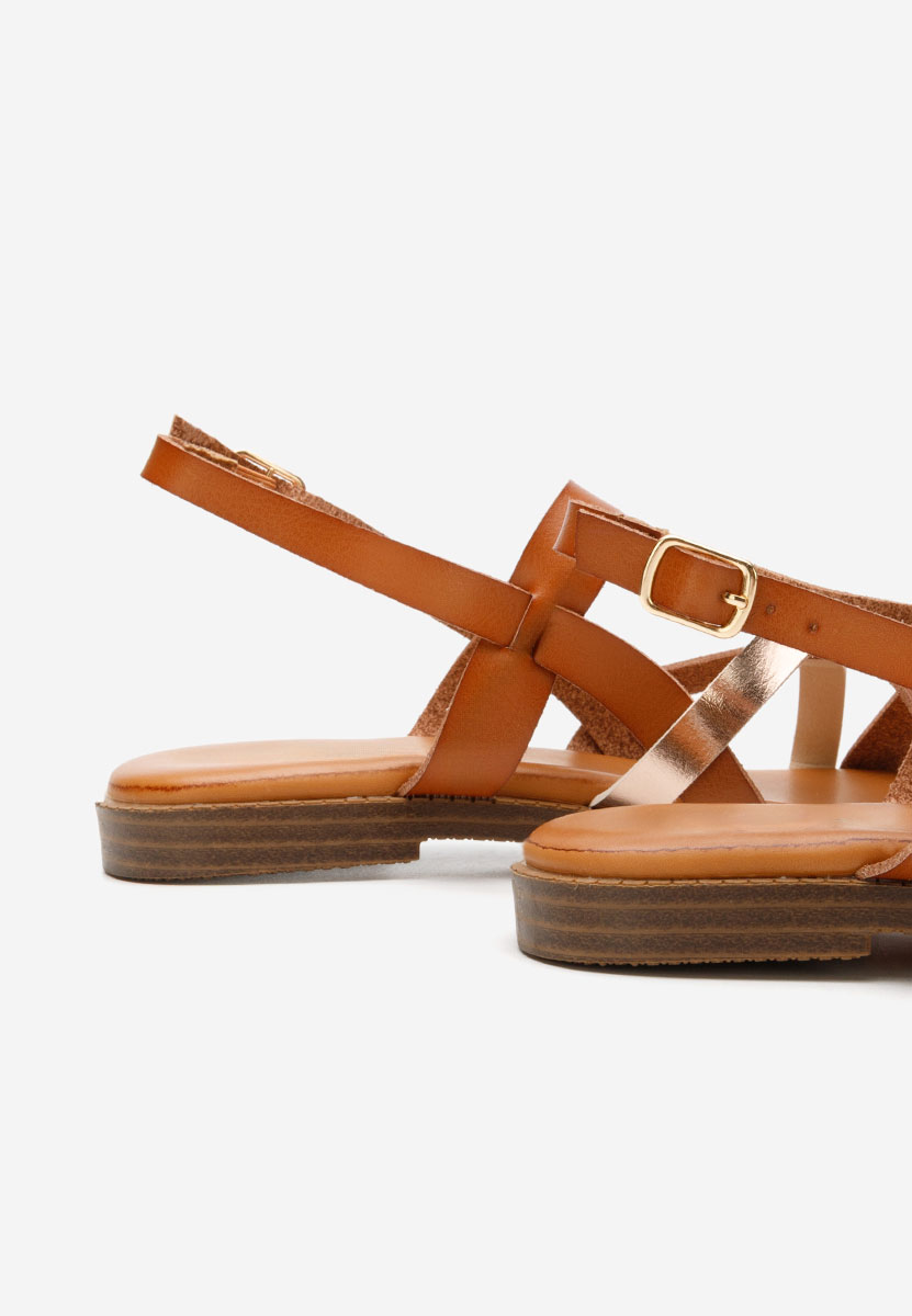 Sandali bassi Zilky camel