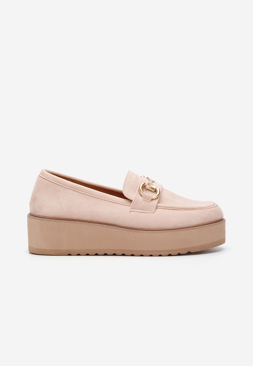 Mocassini donna platform Leondra V9 rosa