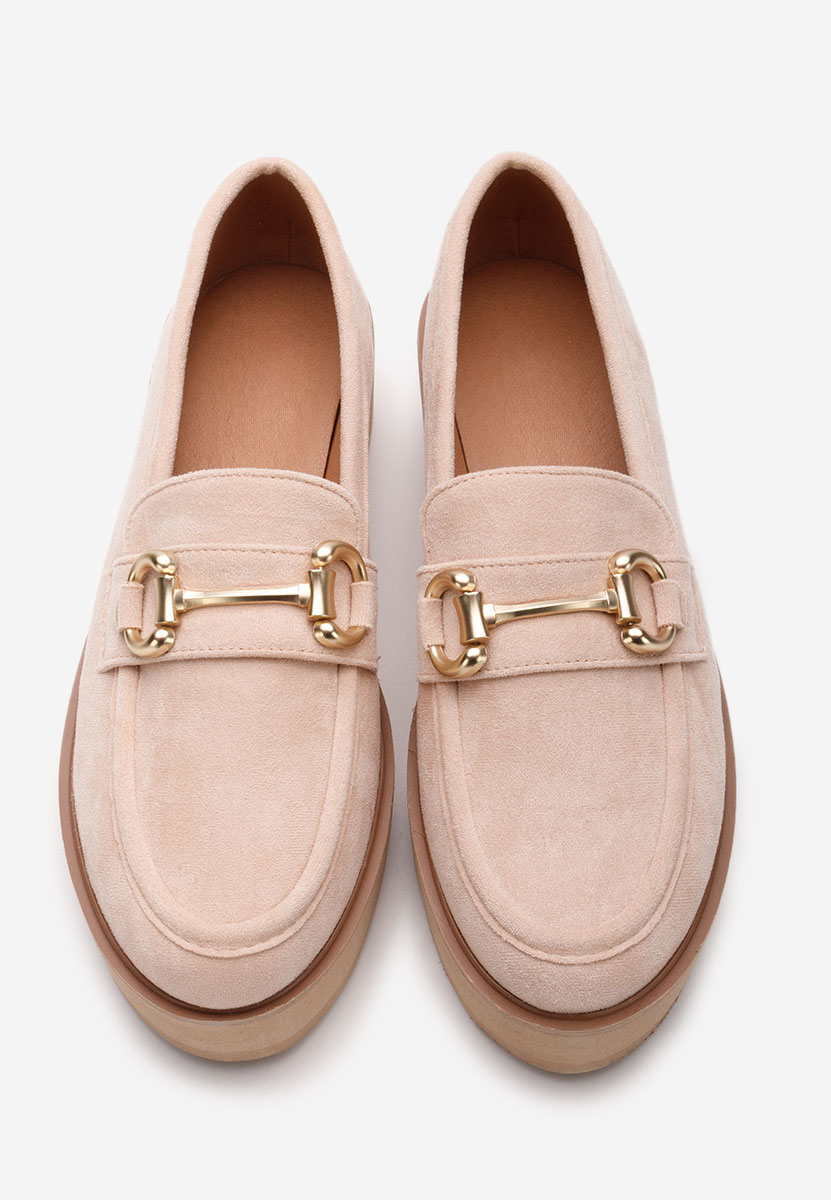 Mocassini donna platform Leondra V9 rosa