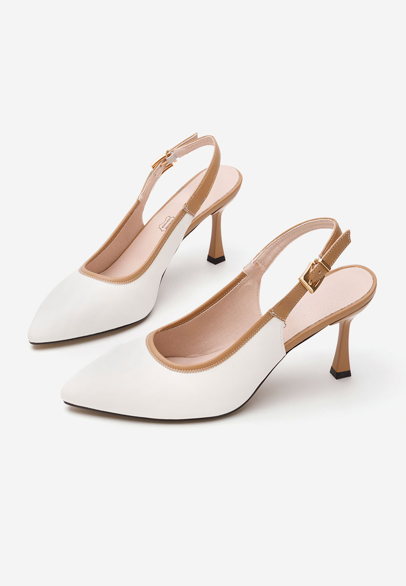 Décolleté Slingback Lessy V2 bianchi
