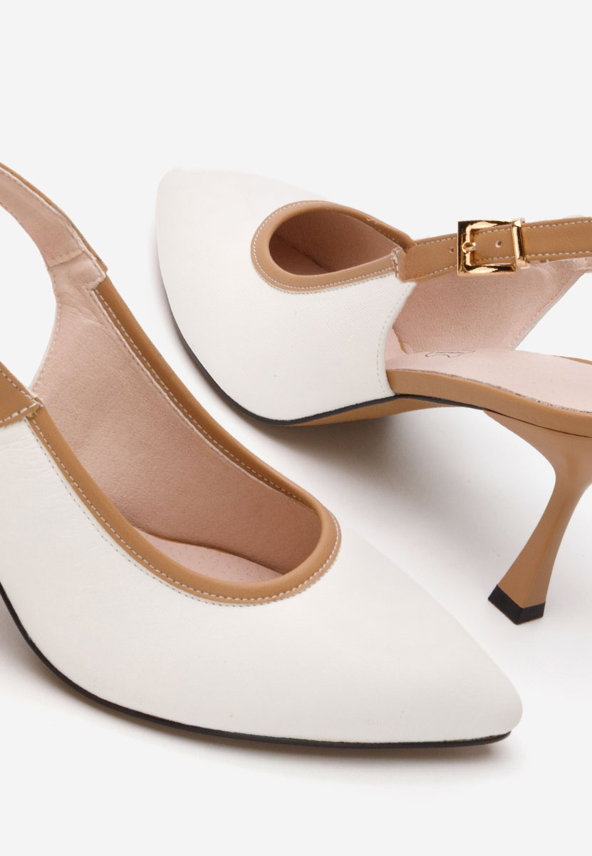 Décolleté Slingback Lessy V2 bianchi