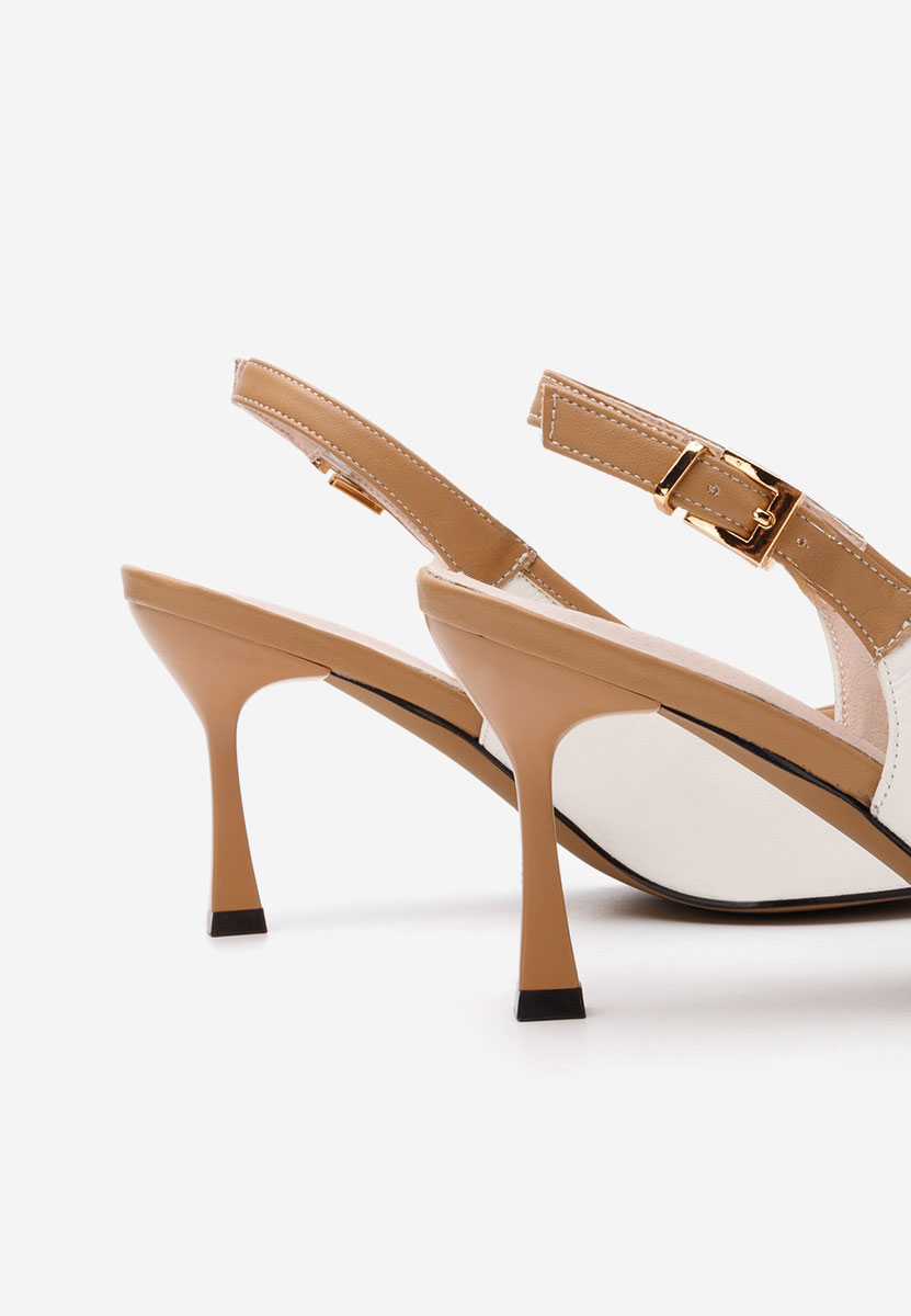 Décolleté Slingback Lessy V2 bianchi