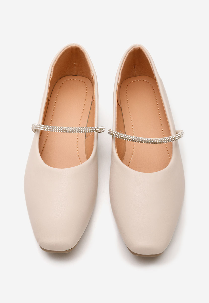 Ballerine eleganti Aglaia beige