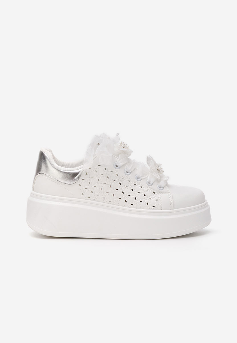 Sneakers con plateau Lera V2 bianchi