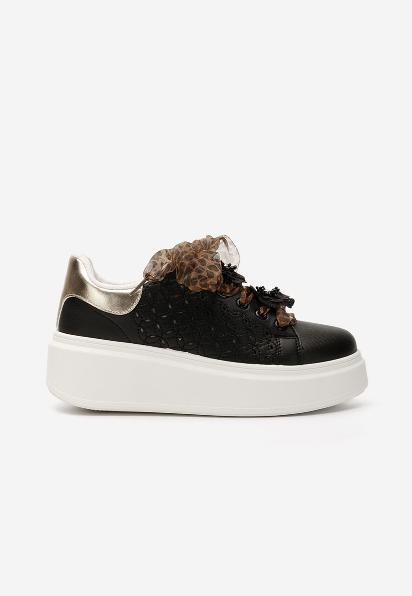 Sneakers con plateau Lera nero