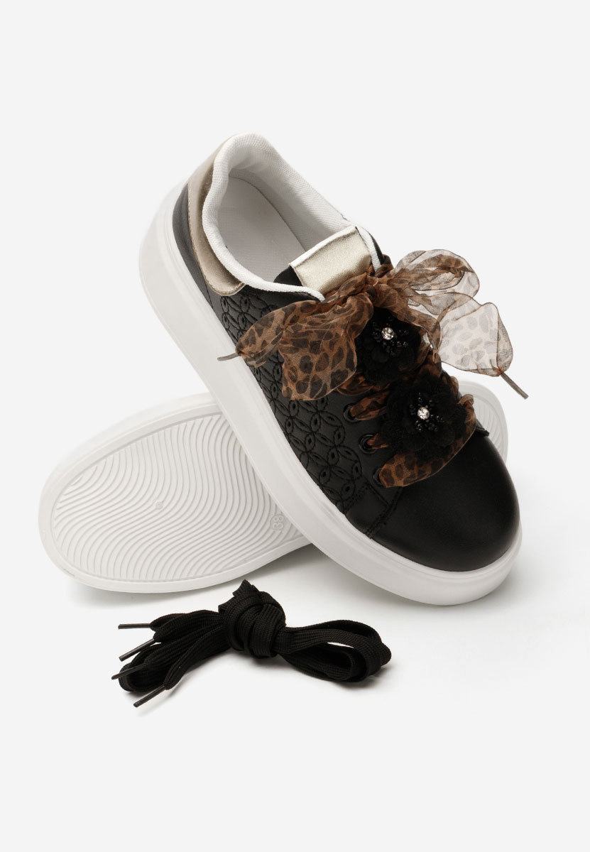 Sneakers con plateau Lera nero
