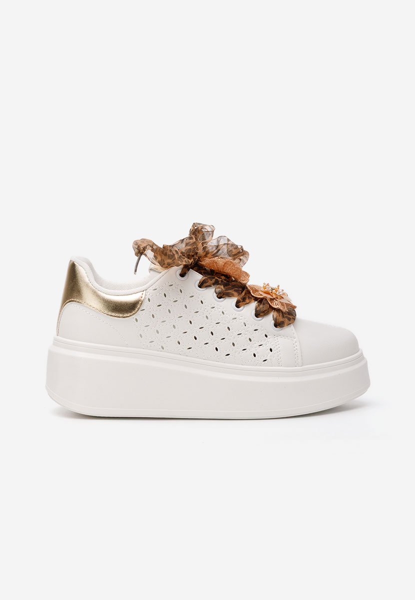 Sneakers con plateau Lera leopardi