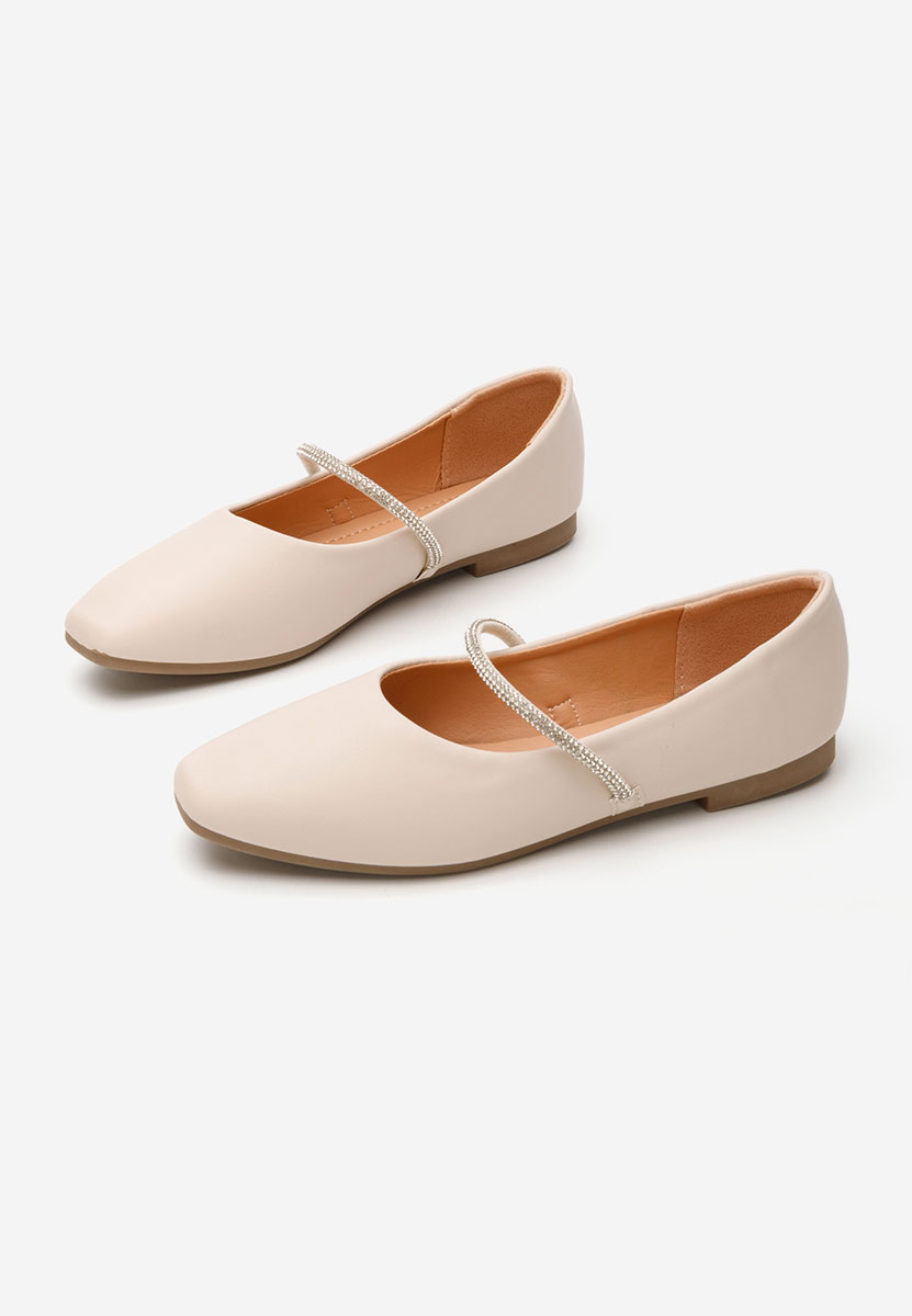 Ballerine eleganti Aglaia beige