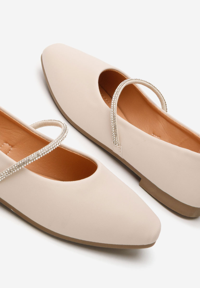 Ballerine eleganti Aglaia beige