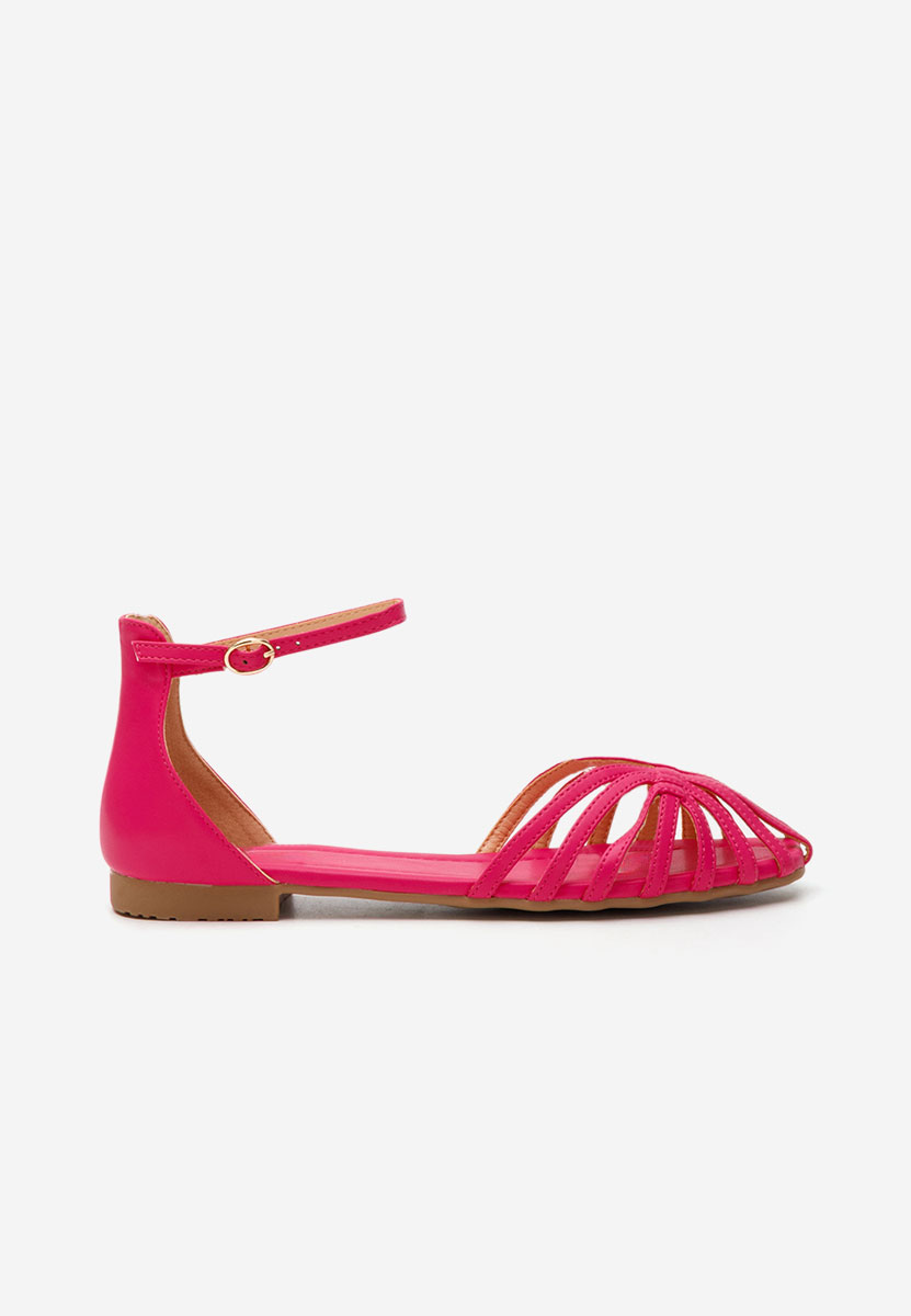 Sandali bassi eleganti Beaux fucsia
