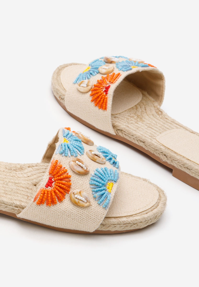 Ciabatte donna Vidale beige