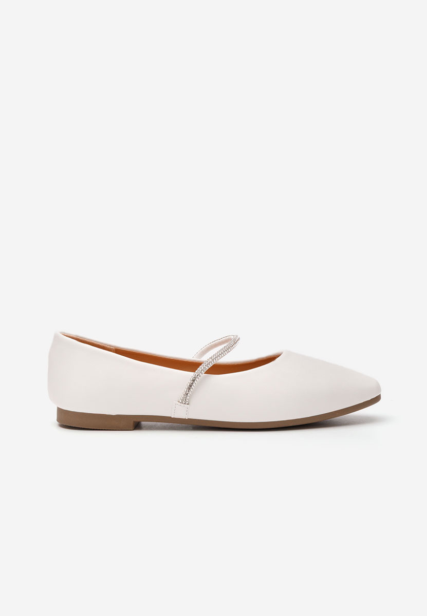 Ballerine eleganti Aglaia bianchi