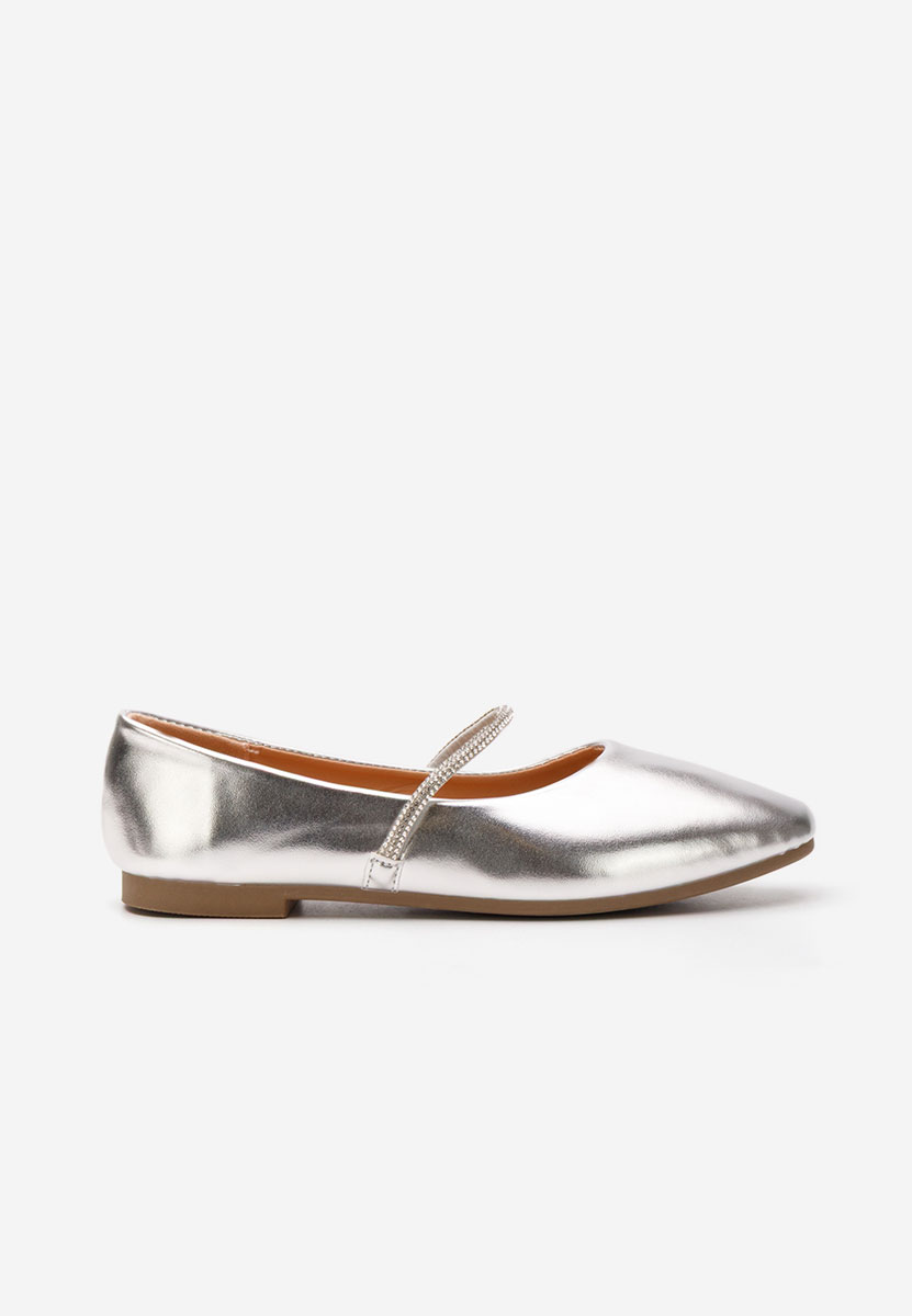 Ballerine eleganti Aglaia argento