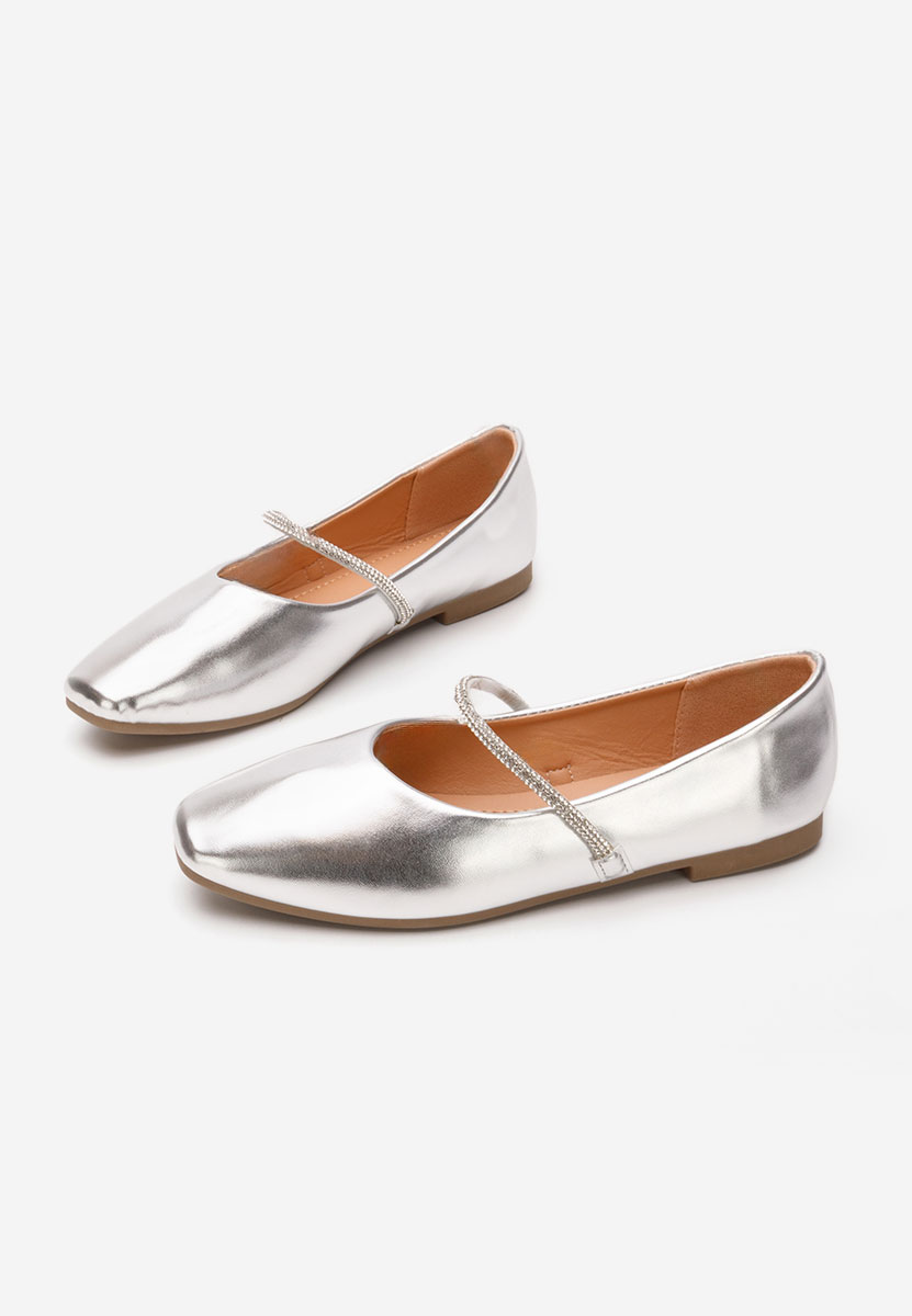 Ballerine eleganti Aglaia argento