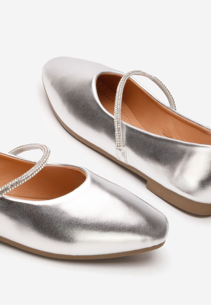 Ballerine eleganti Aglaia argento