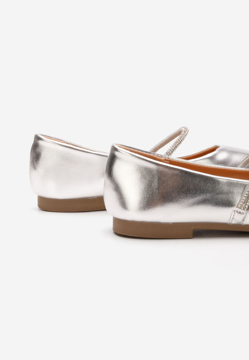 Ballerine eleganti Aglaia argento