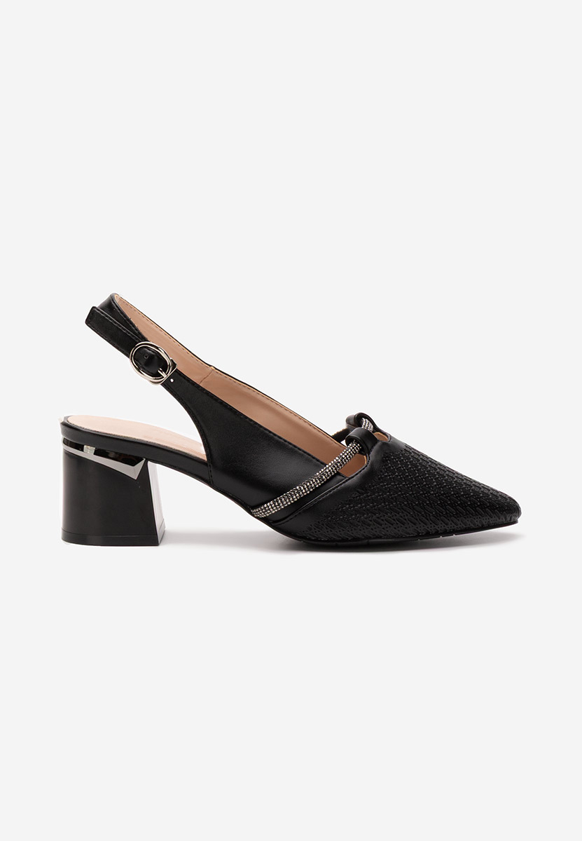 Décolleté Slingback Radiancia nero