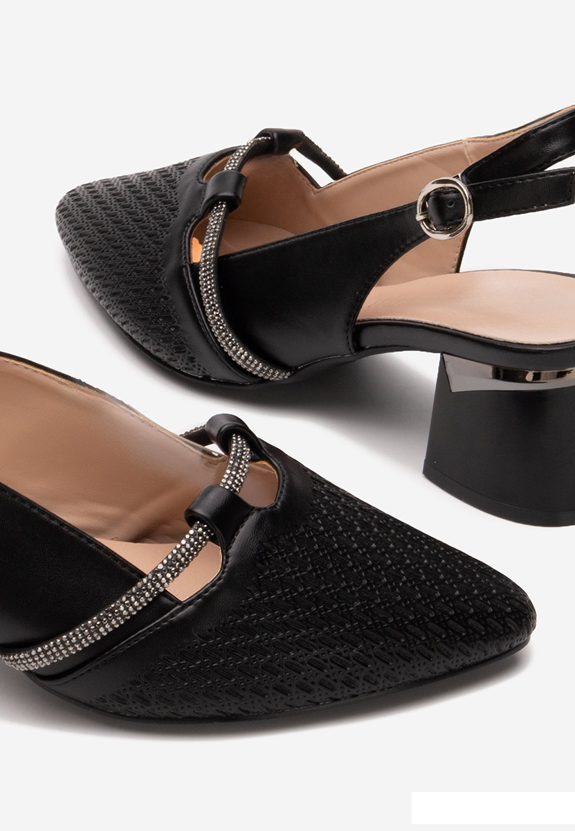Décolleté Slingback Radiancia nero