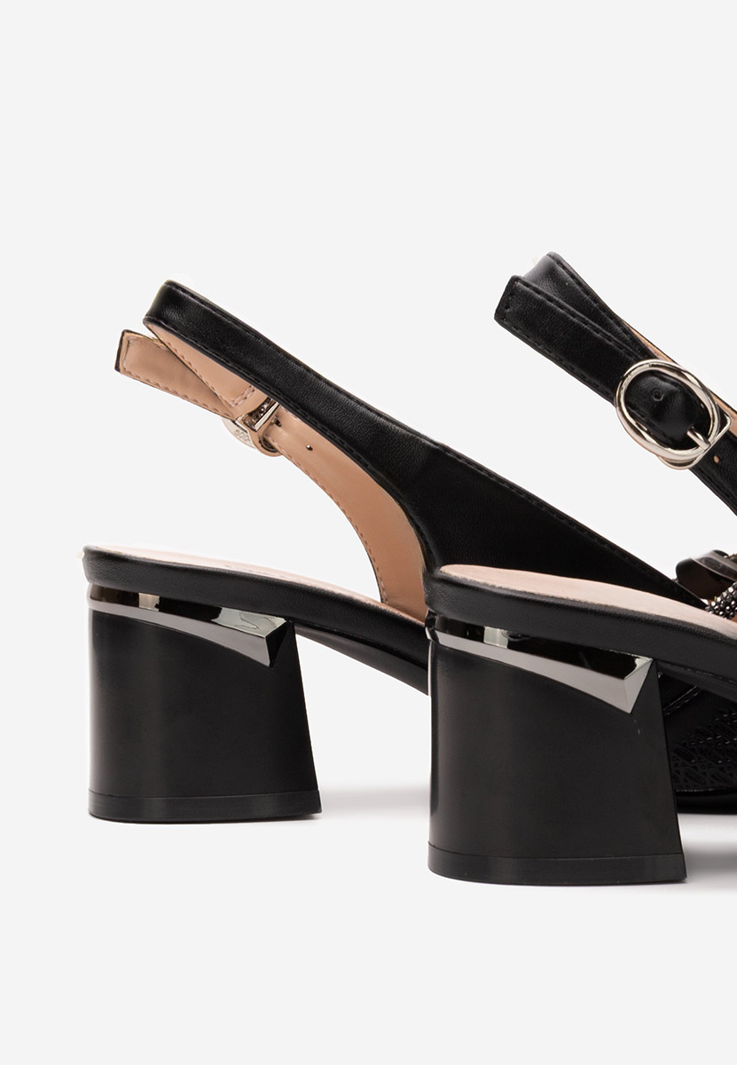 Décolleté Slingback Radiancia nero