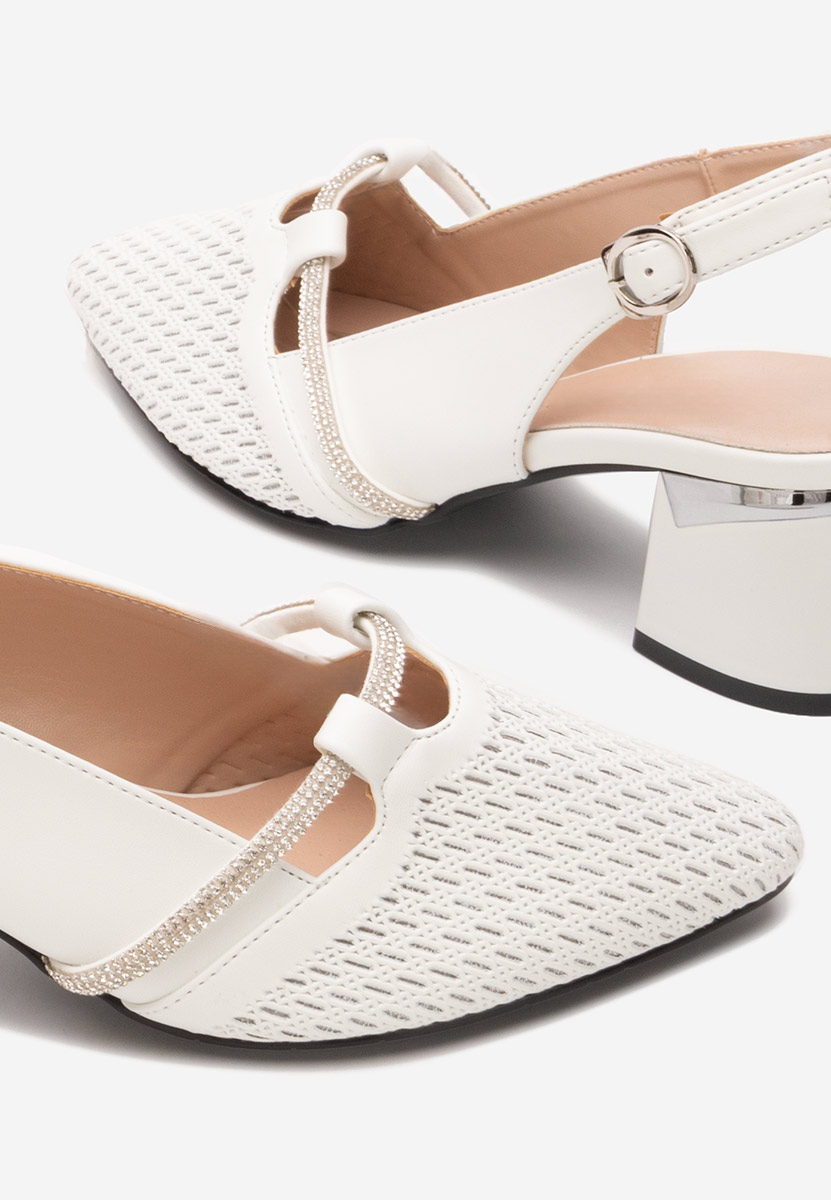 Décolleté Slingback Radiancia bianchi